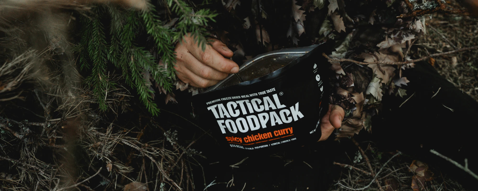 Brand banner: Tactical Foodpack