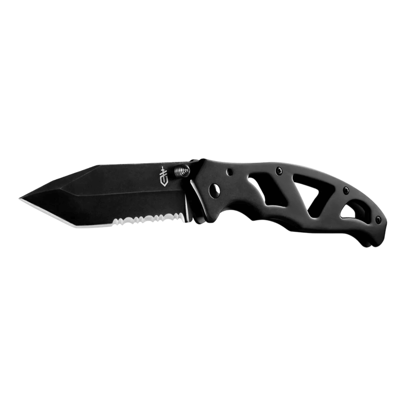 Gerber - Paraframe II Tanto Blk Folder Serrated - Opsgear