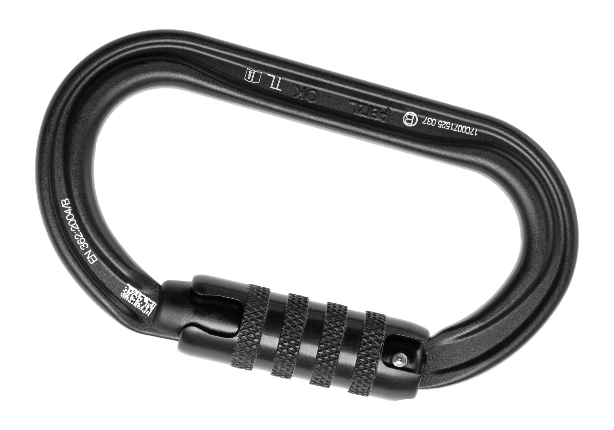Petzl - OK Triact - Lock, Black - Opsgear