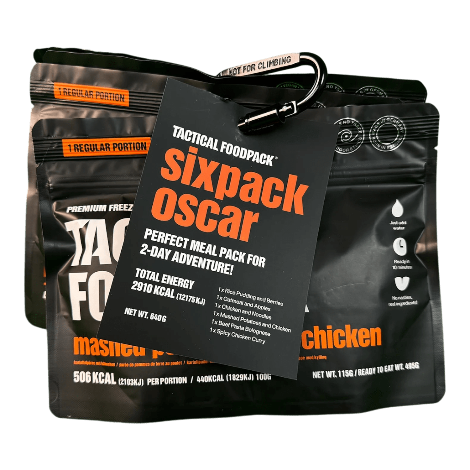 Tactical Foodpack - Sixpack Oscar, 2910kcal/640g - Opsgear