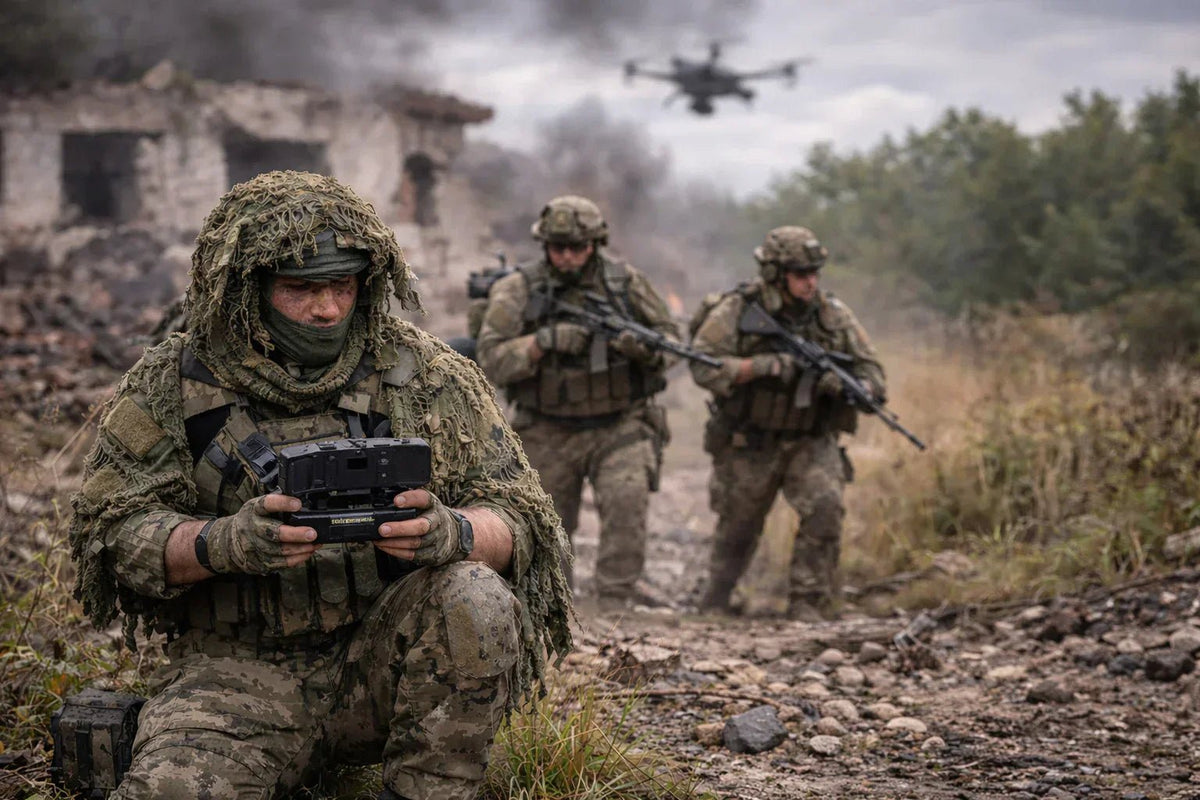 Dronetrusselen og infanteristen - Opsgear