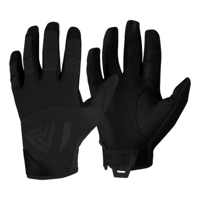Direct Action Hard Gloves Leather, Black