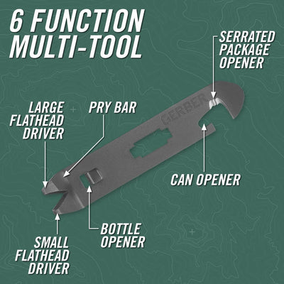 Gerber - Compleat Multi Fork - Burnt Orange - Opsgear