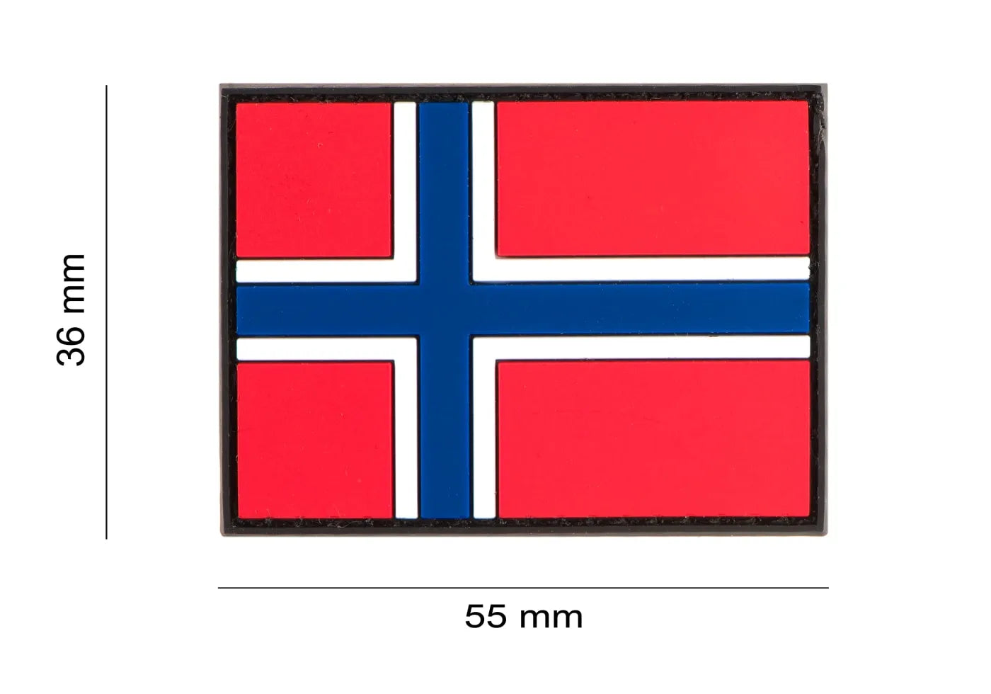 JTG - Norway Flag Rubber Patch - Image 4