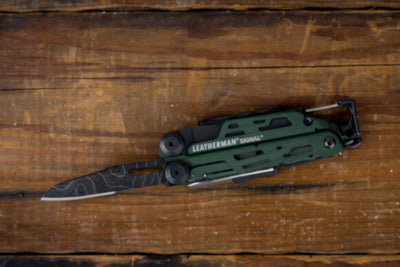 Leatherman - Multiverktøy Signal Topo m/taske Green Topo - Opsgear