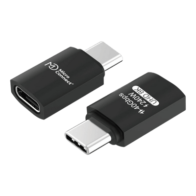 MicroConnect - Premium USB - C hann - til - hunn adapter, 240W, 40Gbps, USB4 - Opsgear