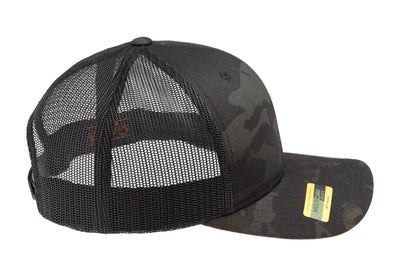 Multicam - Retro Trucker Cap, Multicam Black - Opsgear