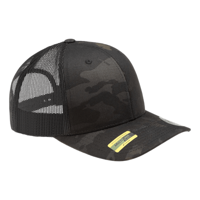 Multicam - Retro Trucker Cap, Multicam Black - Opsgear