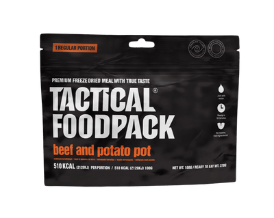 Tactical Foodpack - Beef and Potato Pot, 510kcal/100g - Opsgear
