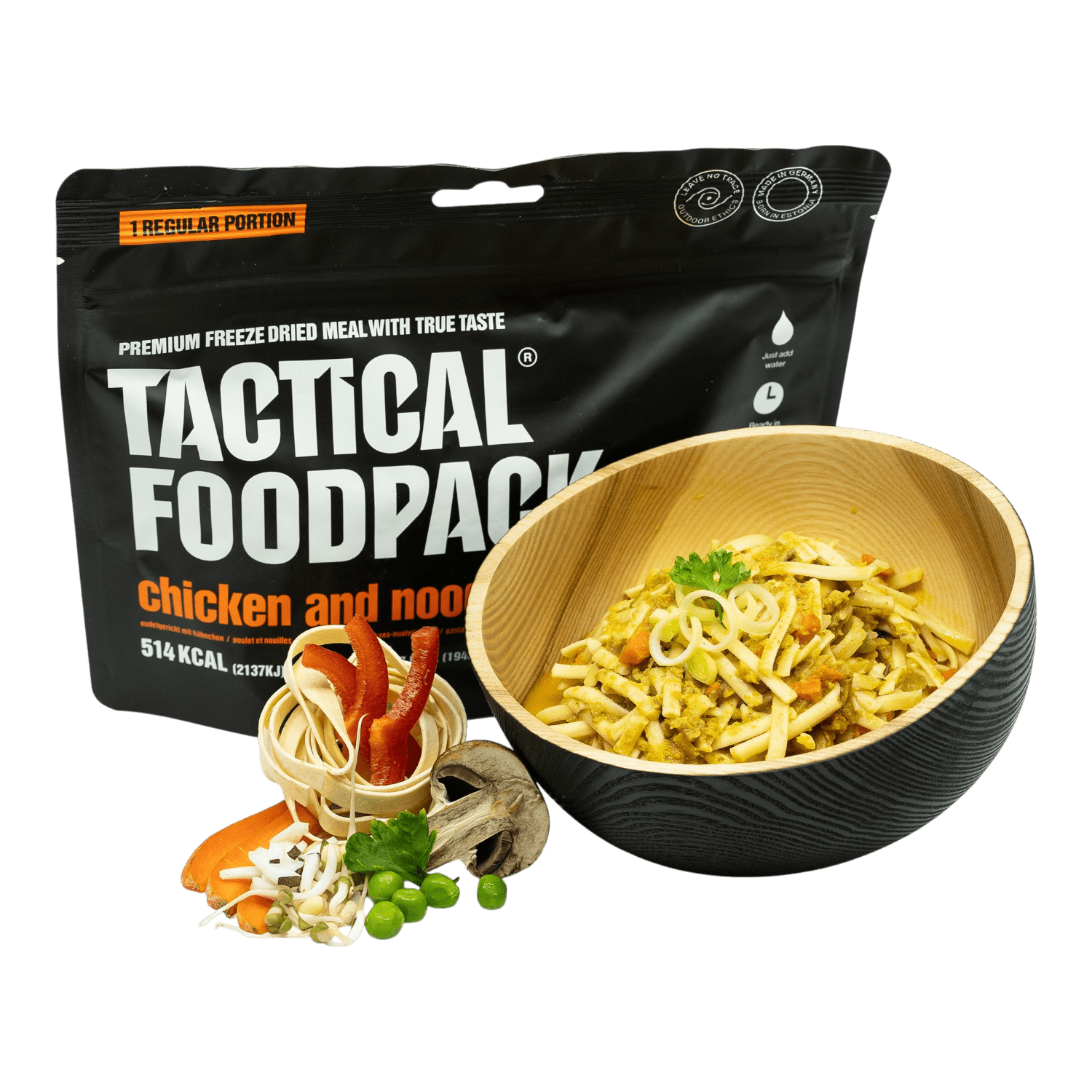 Tactical Foodpack - Chicken and Noodles, 514kcal/110g - Opsgear