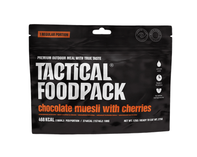 Tactical Foodpack - Chocolate Muesli with Cherries, 468kcal/125g - Opsgear