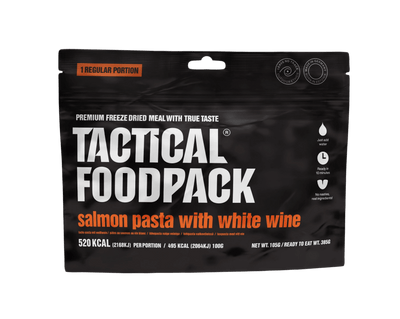 Tactical Foodpack - Salmon Pasta with White Wine, 520kcal/105g - Opsgear