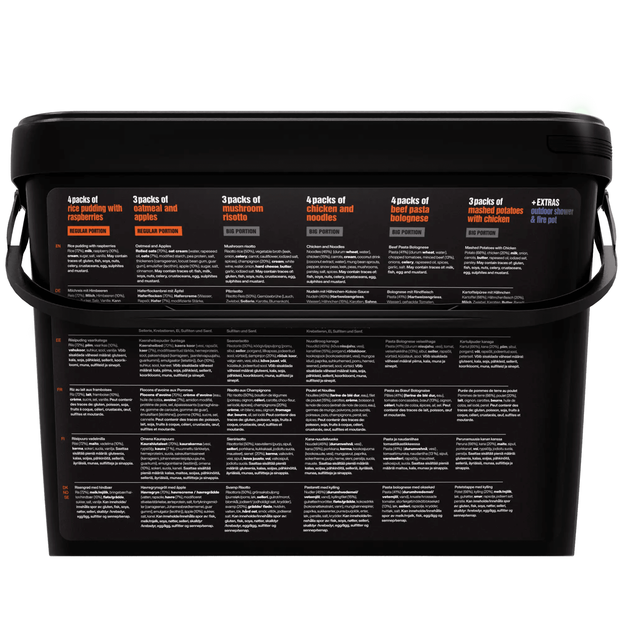 Tactical Foodpack - Survival pack Mike, 12942kcal/2906g - Opsgear