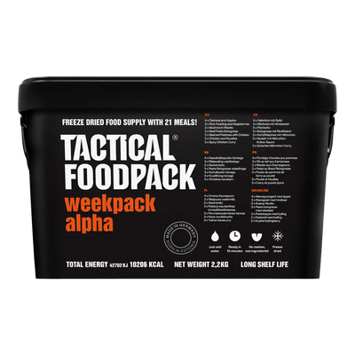 Tactical Foodpack - Weekpack Alpha, 10206kcal/2210g - Opsgear